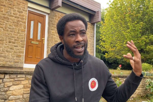 Founder of the Urban Equestrian Academy FR33DOM Zampaladus speaks to the Racing Foundation Image Founder of the Urban Equestrian Academy FR33DOM Zampaladus speaks to the Racing Foundation Image